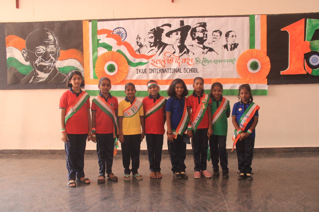 Students with National Sashes